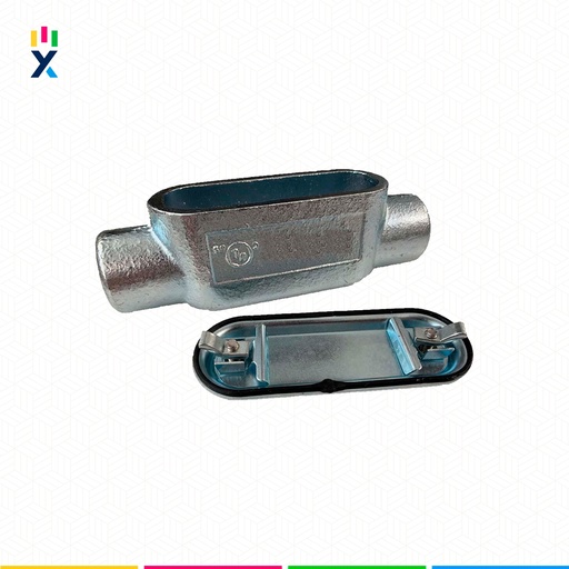 [B56271] CAJA CONDULET TIPO C 1" HIERRO C/TAPA STANDARD